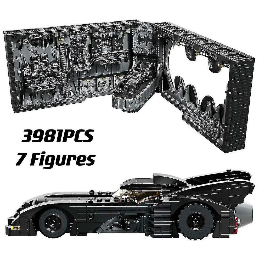2023 New 76252 Batcave Shadow Box Classic 1989 Model Building Blocks Bricks Toys Compitiabe With Kids Boys Adult Christmas Birthday Gifts
