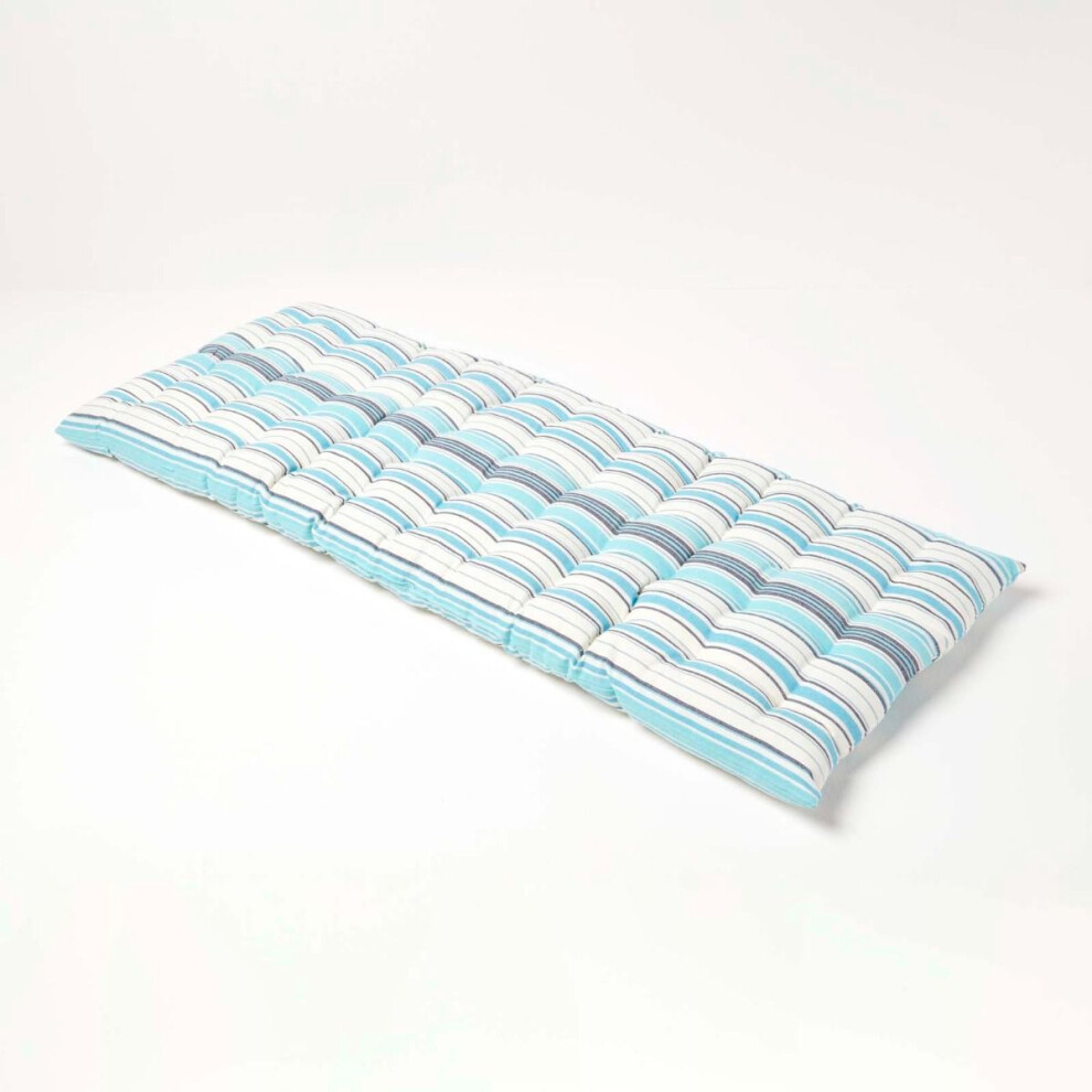 (Two Seater) New England Stripe Bench Cushion
