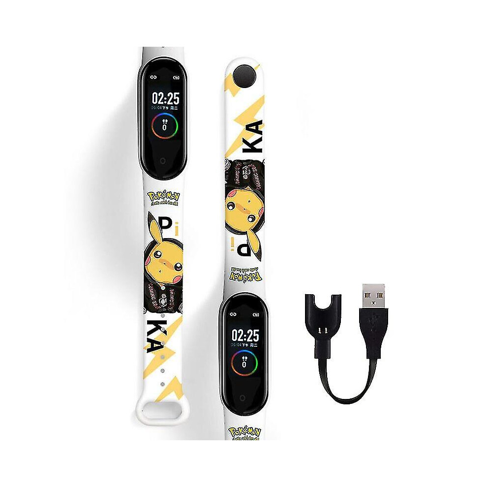 (white) Smart Digital Watch Rechargeable Kids Multifunctional Electronic Cute Couple Sport Bracelet Child Gift-image-OPC-PFSQ8KM-NEW