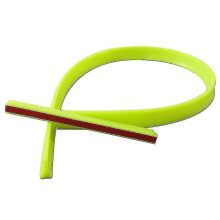(1.5M, Green) Shower Door Dam Water Stopper Collapsible Shower Threshold Water Barrier Waterproof Strip