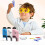(white) Pocket Microscope For Kids Stem Scope Portable Microscope 60-120x Mini Stemscope With Led Light Nature Exploration Gift For 1