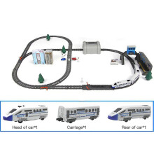 Express Train Set For Boys Adults, Electric Train Set Toy Model With Many Accessories And Multiple Paths