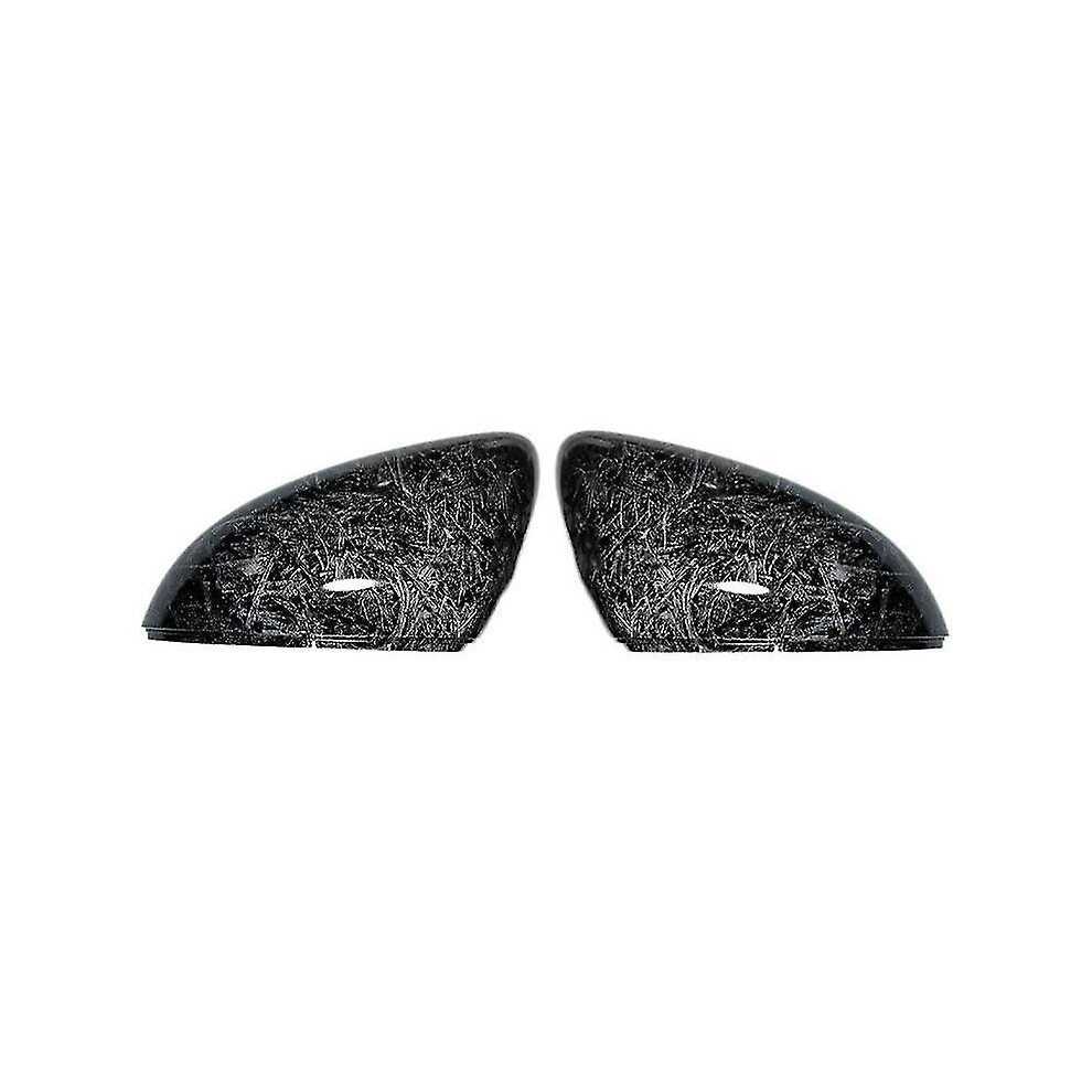 Car Forged Carbon Pattern Side Wing Mirror Cover For Golf 7 Mk7 7.5 Gtd R Gte Vii Cap E-Golf Sports 7364070855667