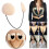 Women's Deep Push Up Breastless Bra Set 2