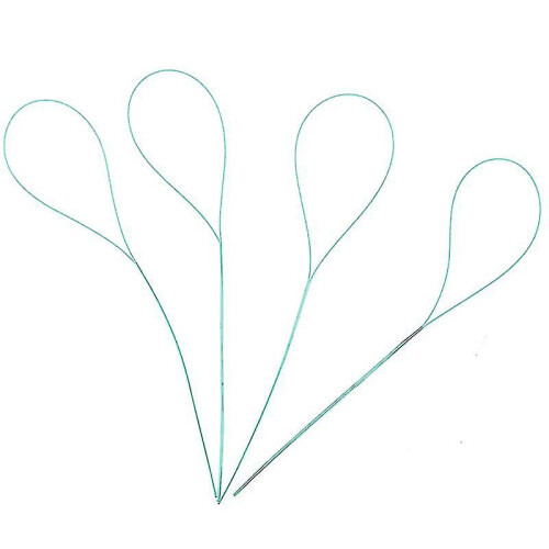 50pcs Dental Floss Threaders Teeth Holder Between Orthodontic Braces Bridge Hilo 2