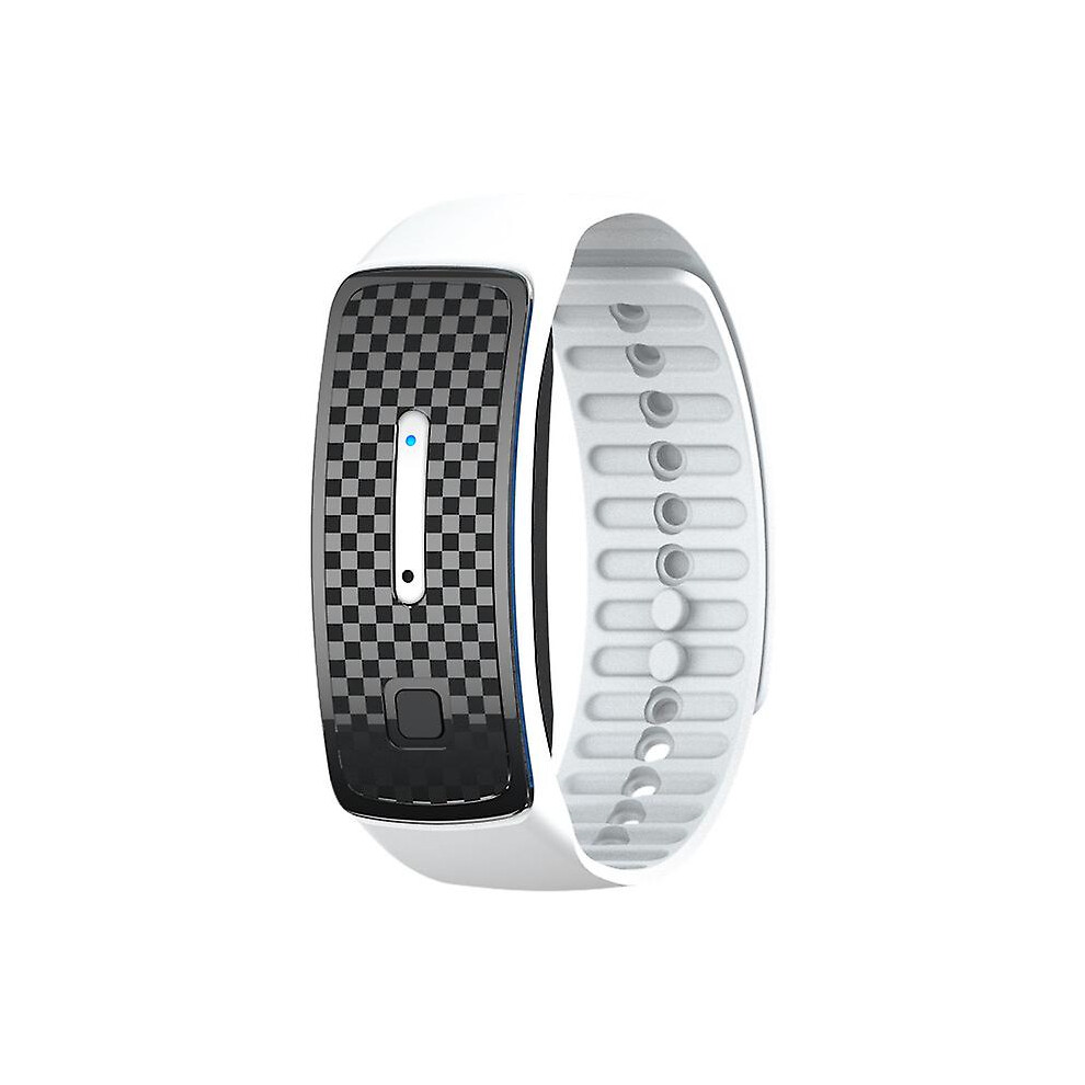(white) Ultrasonic Body Shape Bracelet, Ultrasonic Body Sculpting Wristband, Magnetic Lymph Detox Bracelet