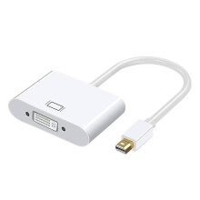 (0.5m, black) Commonly Used Computer Accessories & Parts Mini Displayport To Dvi Adapter For Pc 4k Mini Dp To Dvi Cable