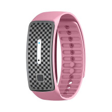 (pink) Ultrasonic Body Shape Bracelet, Ultrasonic Body Sculpting Wristband, Magnetic Lymph Detox Bracelet