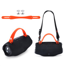 (Orange) Carrying Strap for JBL Xtreme 4/3/2 Wire Bluetooth Audio Universal Silicone Carrying Strap with Screws
