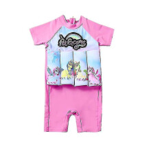 (Style 19, XL 100-110cm 15-20kg) Kids Swimsuit Float Suit Adjustable Buoyancy Cartoon Swimsuit Cap Beach Swimsuit Boys Girls Swimwear