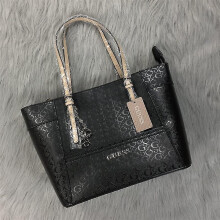 (M, Black) Guess Bags Women Pu Shoulder Crossbody Bag With Shoulder Strap For Daily Casual