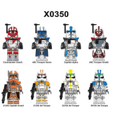 8pcs Famous Movie Series Assembled Figures Collectible Toys Set, Building Blocks Minifigures for Fans Kids Gift