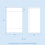 NES Home Nes Home White 500mm Back to Wall WC Unit Flat Pack 4