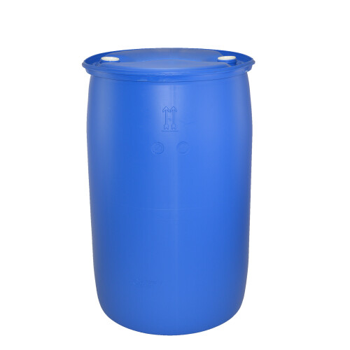 120 Litre Plastic Blue Tight Head/L-ring Storage Barrel with Bungs