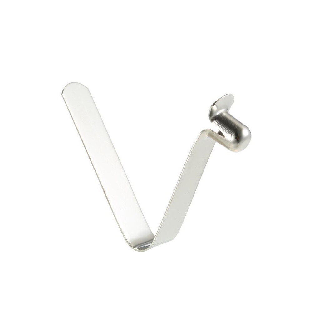 (8mm single pin) 6pcs Kayak Paddle Spring Clips Tent Pole Clips Push Button Spring Snap Clip Locking Tube Pin