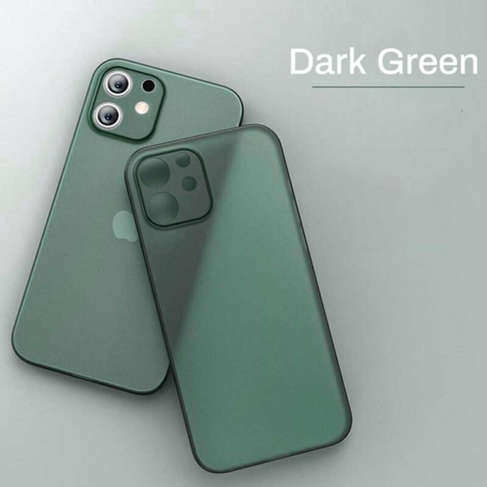 (green, iphone 14Pro Max) Slim Clear Pp Cover Ultra Thin Matte Phone Case For Apple Iphone 16 15 14 13 12 11 Pro Max Mini 7 8 6s 6 Plus Xs Max X Xr 13pro 12pro 11pro