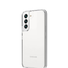 QDOS Crystal Clear Hard Tough Protective Case Cover for Samsung Galaxy S22