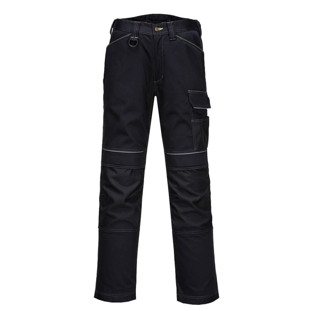 (26R, Black) Portwest Womens/Ladies PW3 Stretch Work Trousers