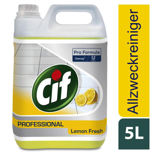 Cif Professional Multi-Purpose Cleaner Lemon Fresh 5 L 2