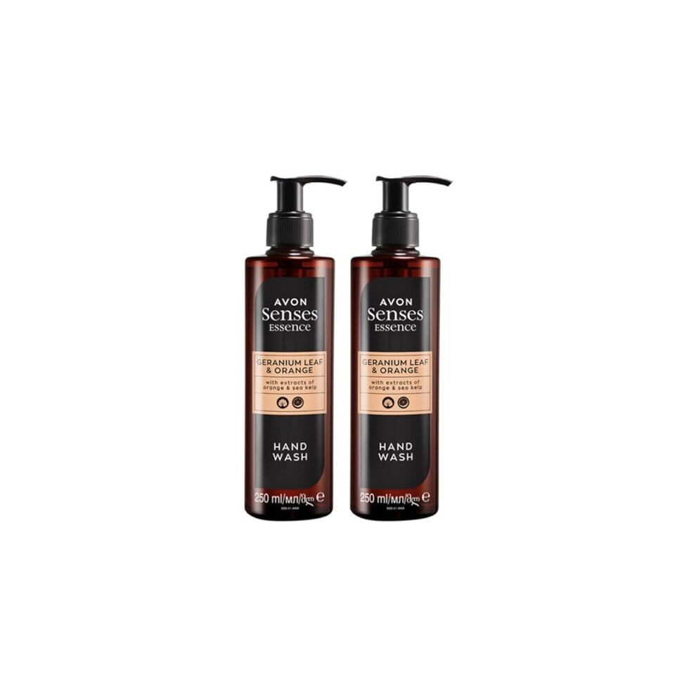 2 x Senses Essence Geranium Leaf & Orange Hand Wash - 250ml