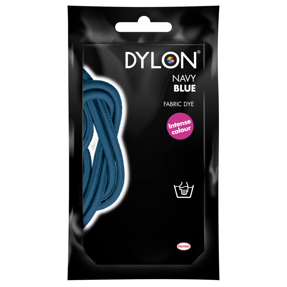 Hand Dye, Fabric Dye Sachet for Clothes, Soft Furnishings and Projects, 50 g - Navy Blue