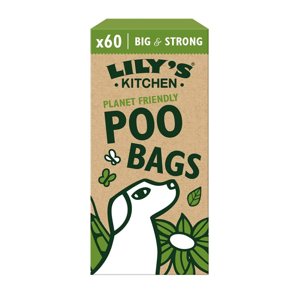 Planet Friendly Compostable & Biodegradable Poo Bags (60 bags)