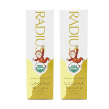RADIUS USDA Bio-Zahnpasta f   r Kinder, 85 ml, ungiftig, chemikalienfrei, glutenfrei, zur Verbesserung der Zahnfleischgesundheit f   r Kinder ab 6 Mo