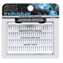 Individual False Eyelashes Regular Medium Black 1 g