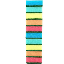 Dishwashing Sponge 10x - Dual-Sided Dish-Washing & Cleaning Scrub Kitchen Sponge 75x50x28mm - Sponges Washing Up Remove Grease & Burnt on Food,