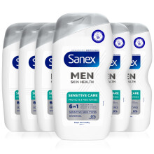 Men Skin Health Sensitive Care Shower Gel 400ml x 6 | men's body wash | protects skin | helps reduce risk of irritation | enhances natural hydration