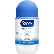 'SANEX DERMO Extra Control – Women Roll-On Deodorant Pack of 6 (6 x 50 ml)