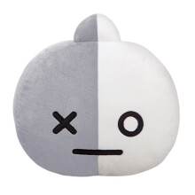 Aurora, 61471, BT21 Official Merchandise, VAN Plush Cushion, Grey & White - Plush Soft Toy