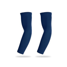 (XL, Dark Blue) Uv Protection Sports Arm Sleeve For Adult
