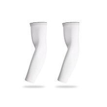 (XXL, White) Uv Protection Sports Arm Sleeve For Adult