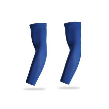 (M, Blue) Uv Protection Sports Arm Sleeve For Adult