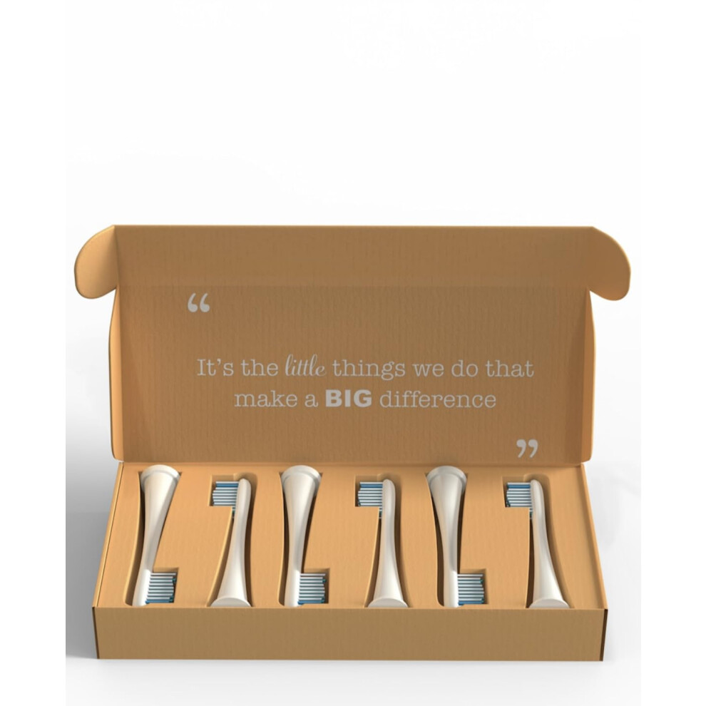 The Little Eco Company Recyclable Phillips Compatible Sonicare Toothbrush Heads Freepost Recycling Service- Zero To Landfill