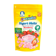 Gerber, Snacks für Babys, Joghurt-Melts, ab 8 Monaten, Erdbeere, 1 Unze (28 g)