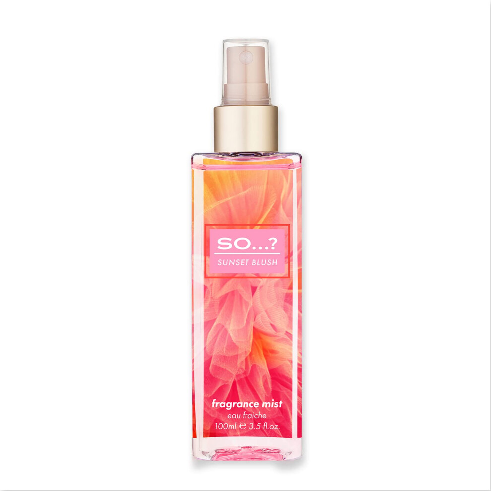 Soâ¦? Womens Sunset Blush Fragrance Mist 100Ml