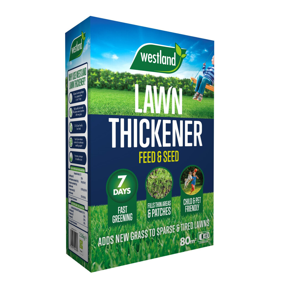 Lawn Thickener 80m2 Box, Brown