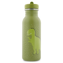 Ruostumattomasta teräksestä valmistettu juomapullo - Trixie - Mr. Dino - 500 ml - Vihreä - Lapsi