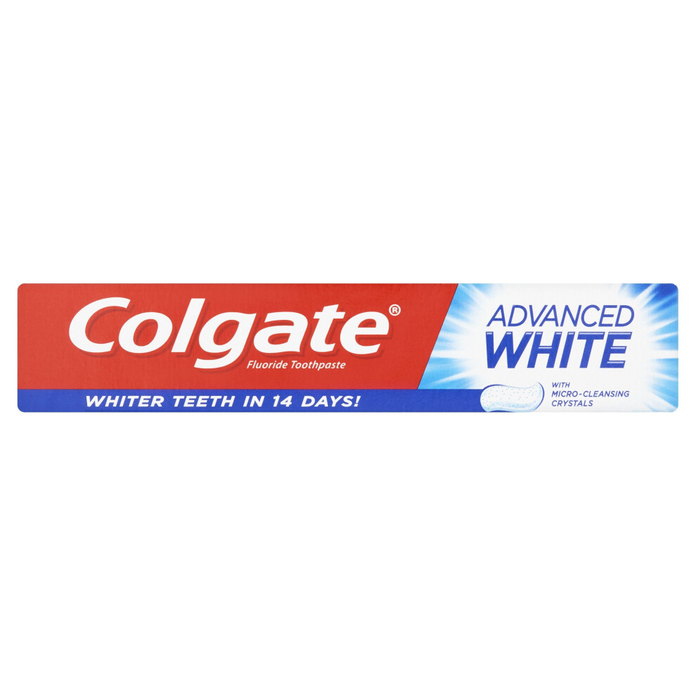 Advanced White Fluoride Toothpaste, 75ml