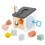 Janod - Sweet Cocoon Bird House Shape Sorter - 8 Slot-In Pieces - Early-Learning Game - Learning Shapes and Colours - FSC Wood Toy - 18 Months +, J04062 3