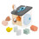 Janod - Sweet Cocoon Bird House Shape Sorter - 8 Slot-In Pieces - Early-Learning Game - Learning Shapes and Colours - FSC Wood Toy - 18 Months +, J04062 1