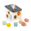 Janod - Sweet Cocoon Bird House Shape Sorter - 8 Slot-In Pieces - Early-Learning Game - Learning Shapes and Colours - FSC Wood Toy - 18 Months +, J04062 2