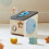 Janod - Sweet Cocoon Bird House Shape Sorter - 8 Slot-In Pieces - Early-Learning Game - Learning Shapes and Colours - FSC Wood Toy - 18 Months +, J04062 7