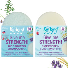 Rice Water Shampoo and Conditioner Bar Set | Give me STRENGTH! with Rice Water Protein for hair growth