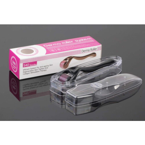 Derma Roller - 540 tűs, arc- és bőrápoláshoz, 0,5 mm 2