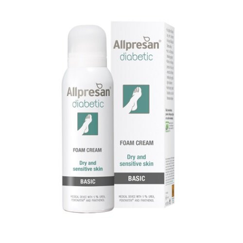 Allpresan Diabetic Foot Foam Cream Basic 300ml x1
