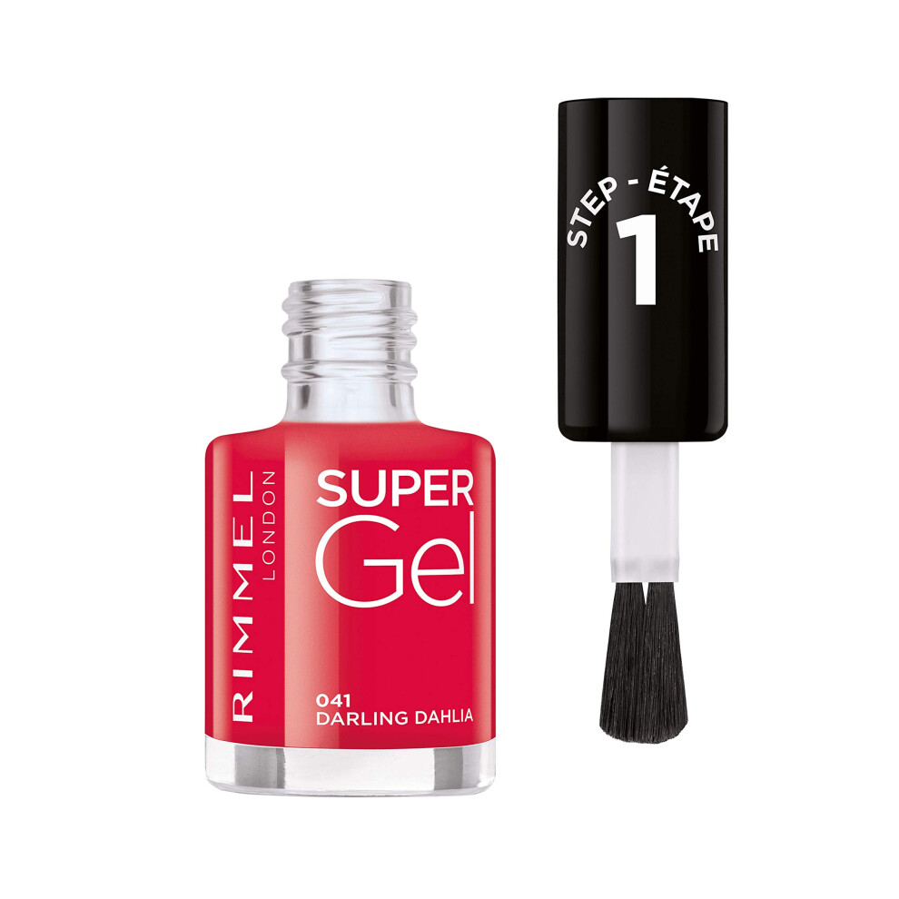 London Super Gel Nail Polish At-Home Gel Manicure, Darling Dahlia, Pink Shades - 12ml