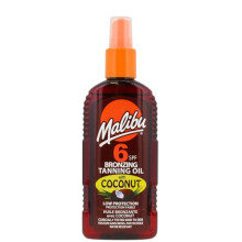 Sun SPF 6 Bronzing Tanning Oil With Coconut Oil, Low Protection, Water Resistant, 200ml